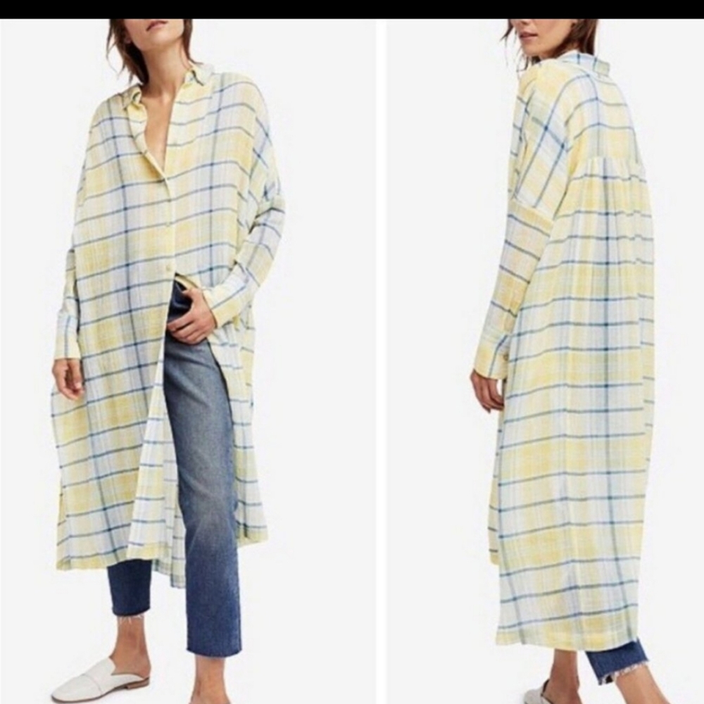 Free People By My Side Tunic Size Small